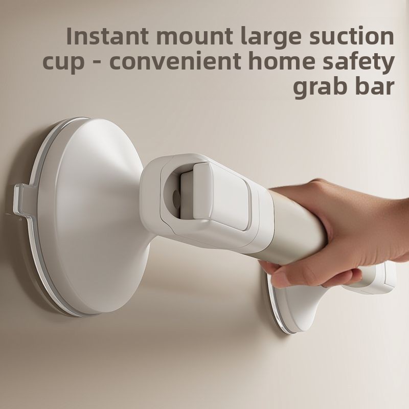 Mental Health Wellness Quotes - No Drill Suction Grab Bar Bathroom