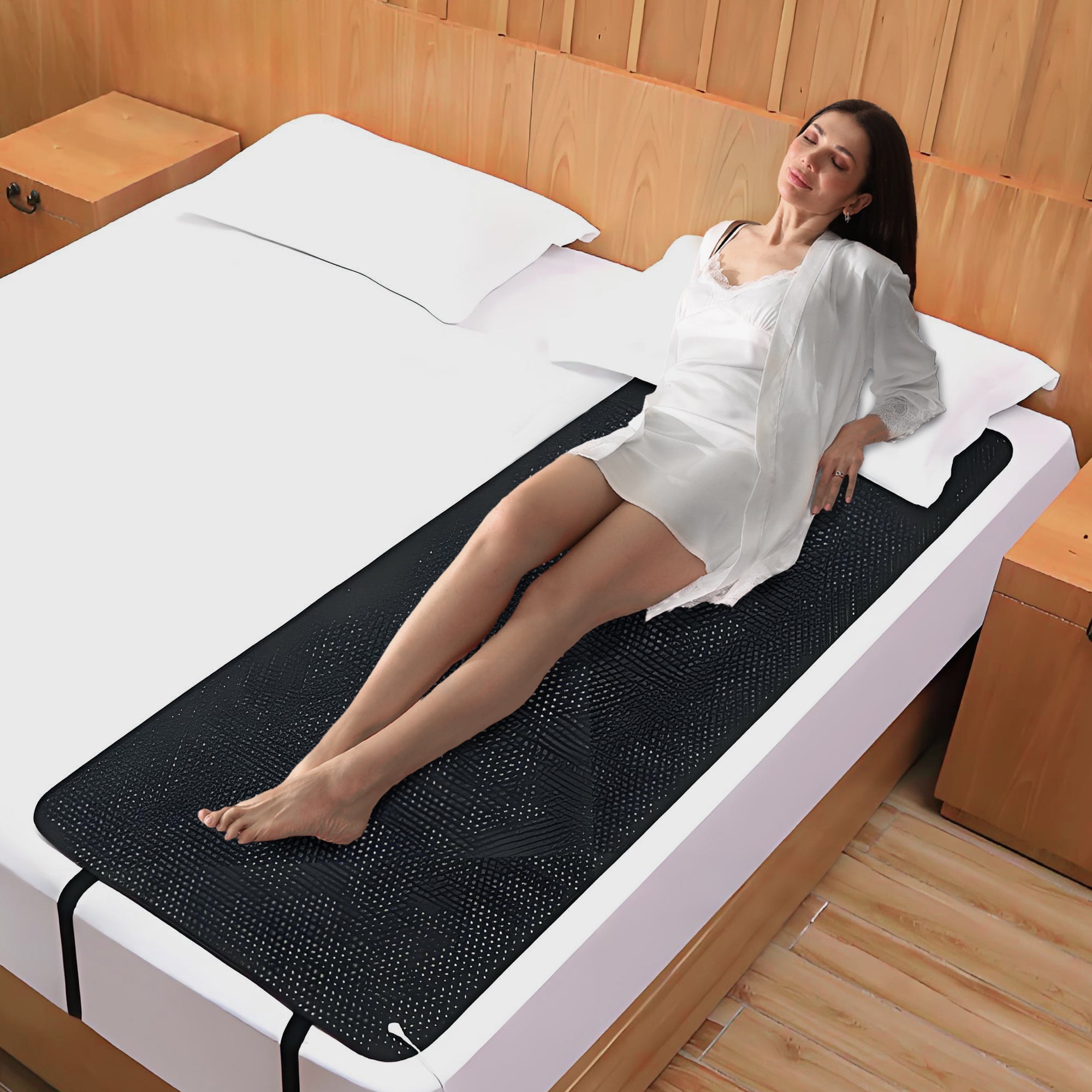 Mental Health Wellness Quotes - Grounding Mat for Bed-27