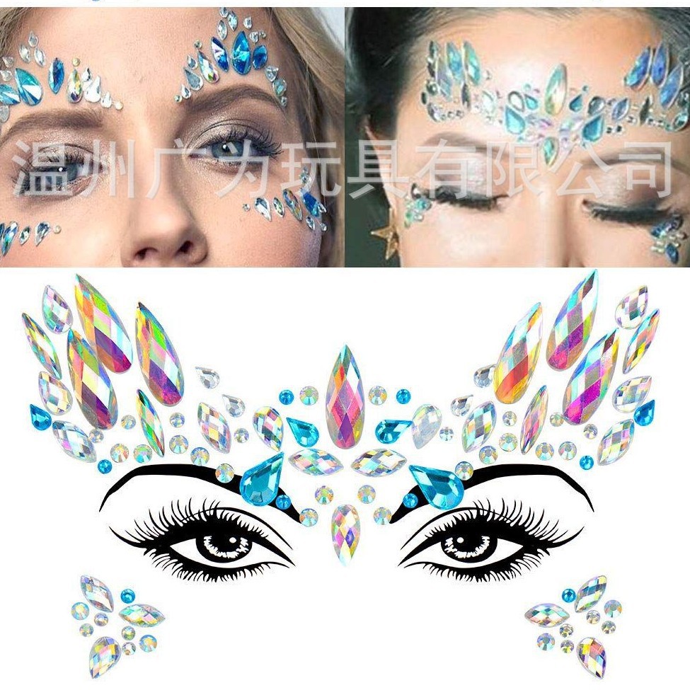Mental Health Wellness Quotes - Acrylic Face Rhinestone Stickers Self Adhesive