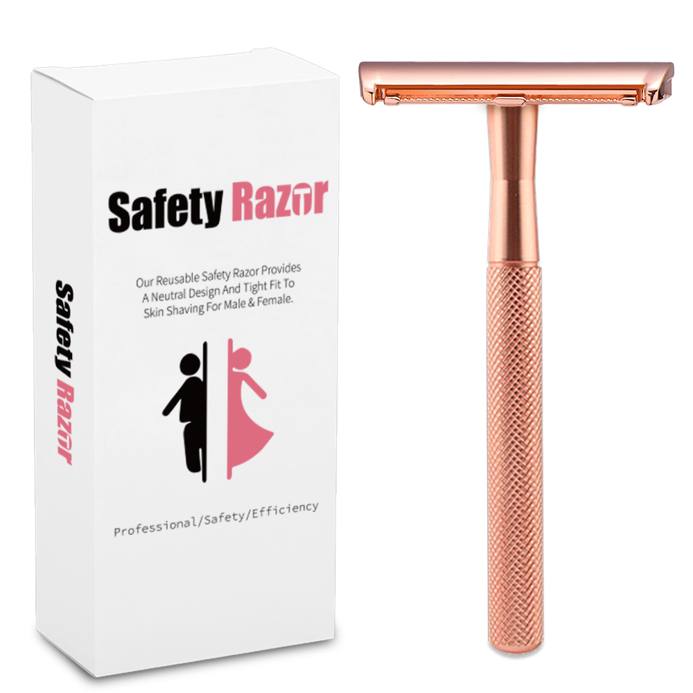 Mental Health Wellness Quotes - Vintage Style Safety Razor for Men,