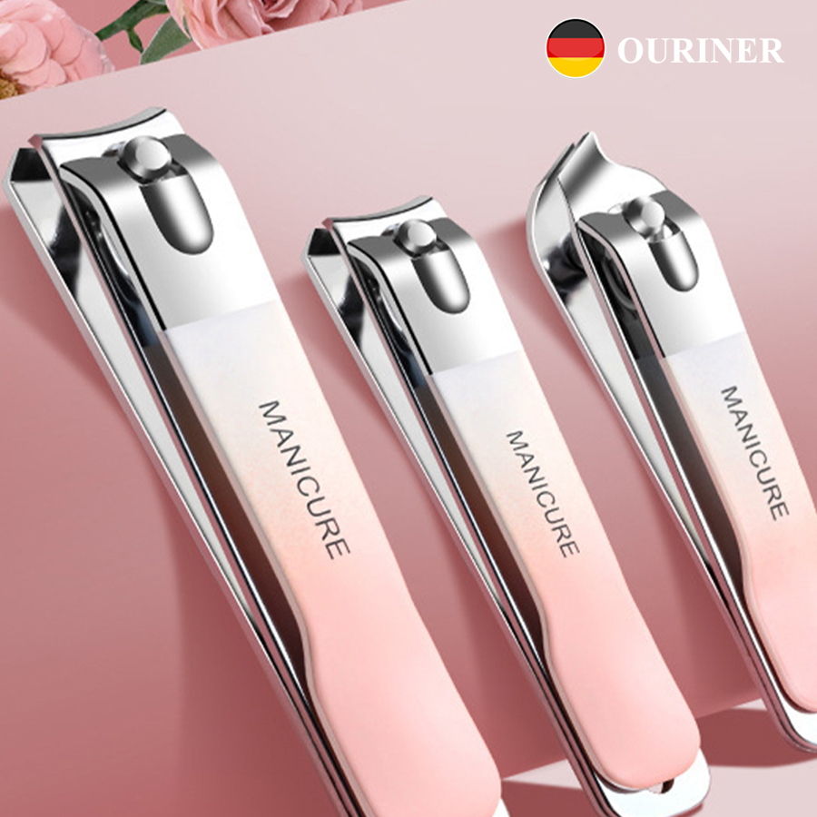 Mental Health Wellness Quotes - Professional Nail Clipper Stainless Steel Finger