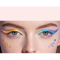 Eye Makeup Stickers 10 Pieces  - Mental Health Wellness Quotes review and price