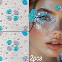 1/2PCS 3D Mermaid Makeup Shell - Mental Health Wellness Quotes review and price